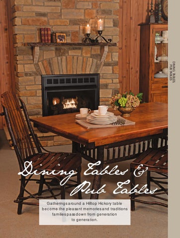 E & G Amish Furniture 2014 Hilltop Hickory 目录 / 乡村 Hickory 家具 / 第 17 页