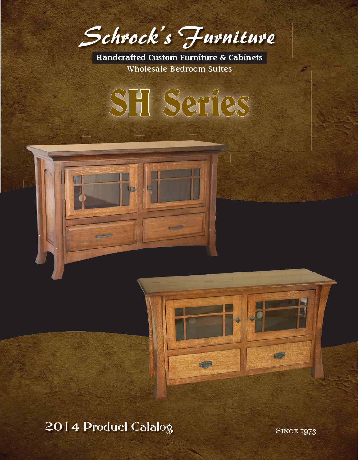 2014 Schrocks Furniture Catalog / TV Stands / E & G Amish Furniture by