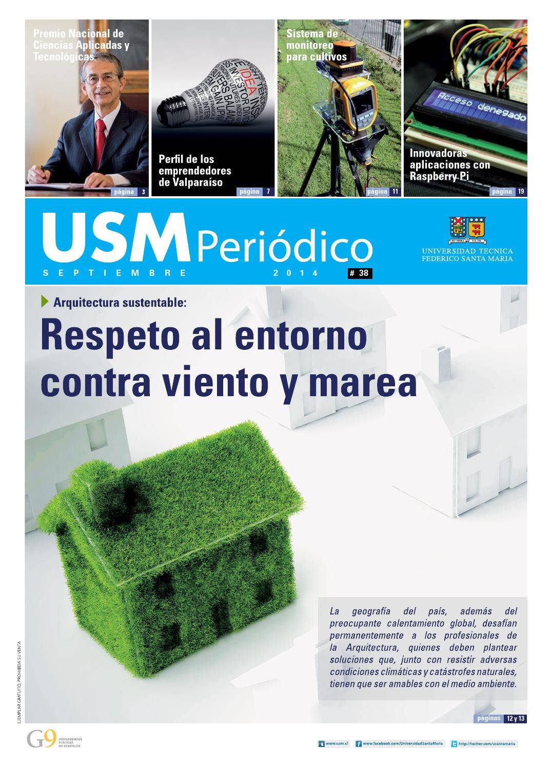 Edición nº38 by Universidad Técnica Federico Santa María - Issuu