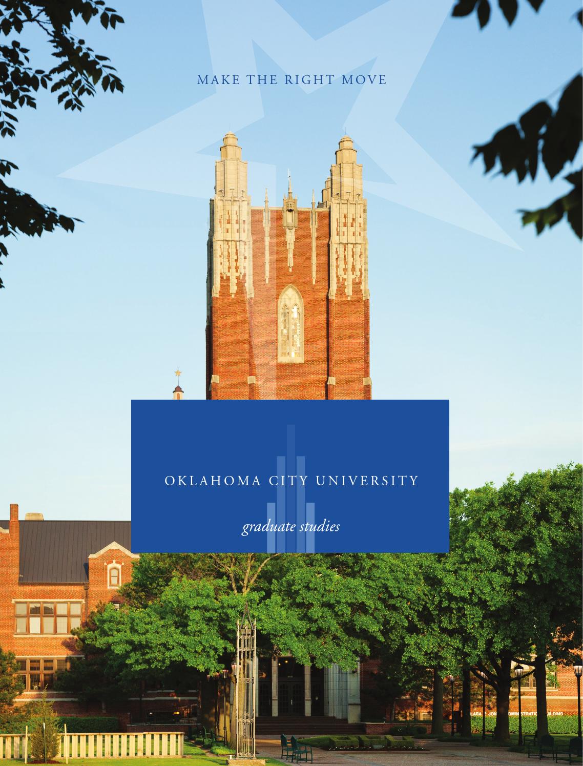 Oklahoma City University Graduate Viewbook 201415 by Oklahoma City