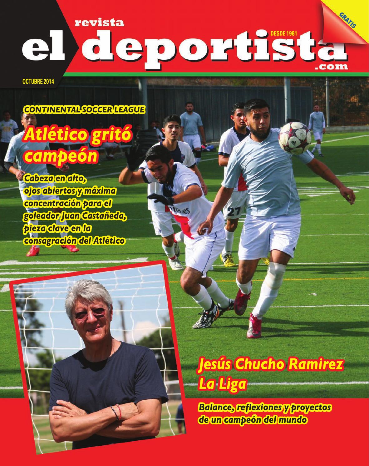 Revista El Deportista Octubre 2014 by el deportista Issuu