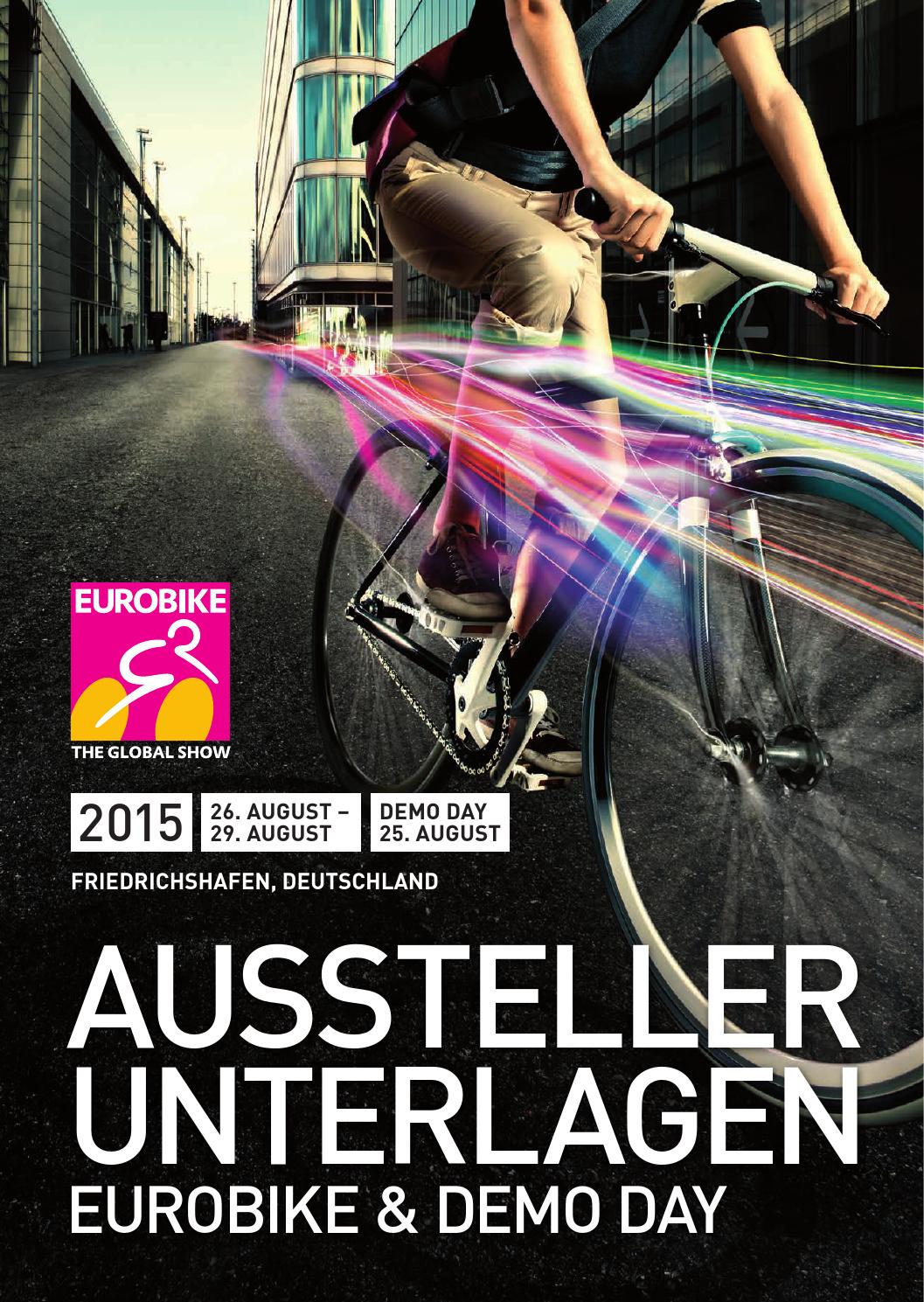 EUROBIKE 2015 Ausstellerunterlagen By Messe Friedrichshafen Issuu