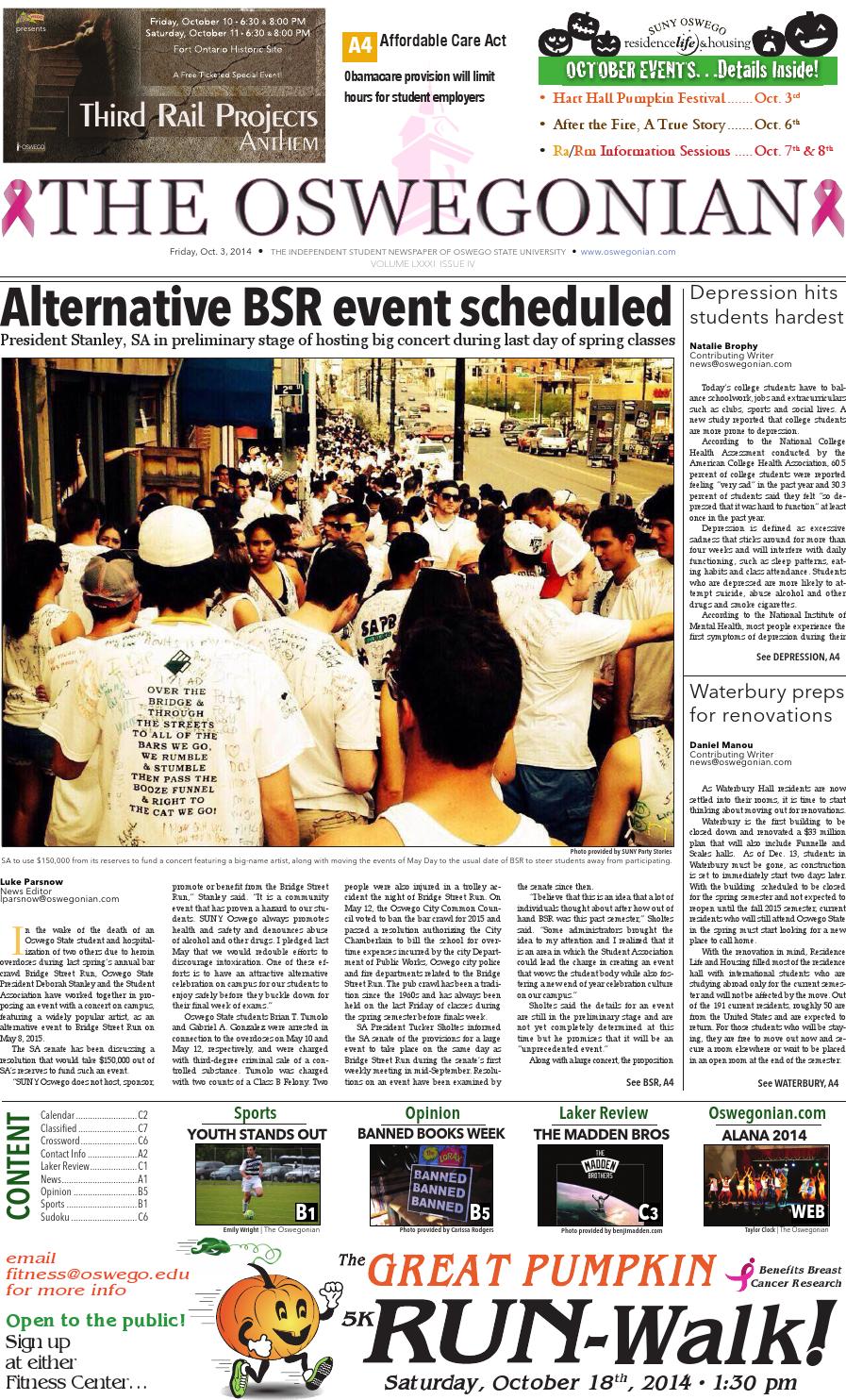 The Oswegonian by The Oswegonian Issuu