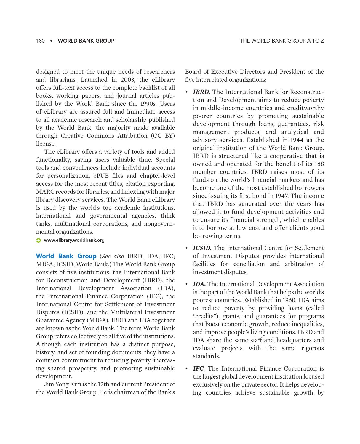 The World Bank Group A to Z by World Bank Group Publications Issuu