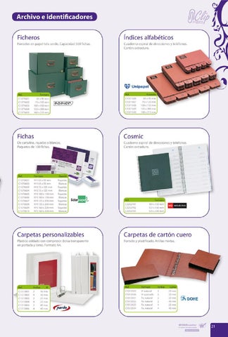 André Gonçalves Workcenter 家具目录 德文 papelería y material 德文 oficina 第 21 页