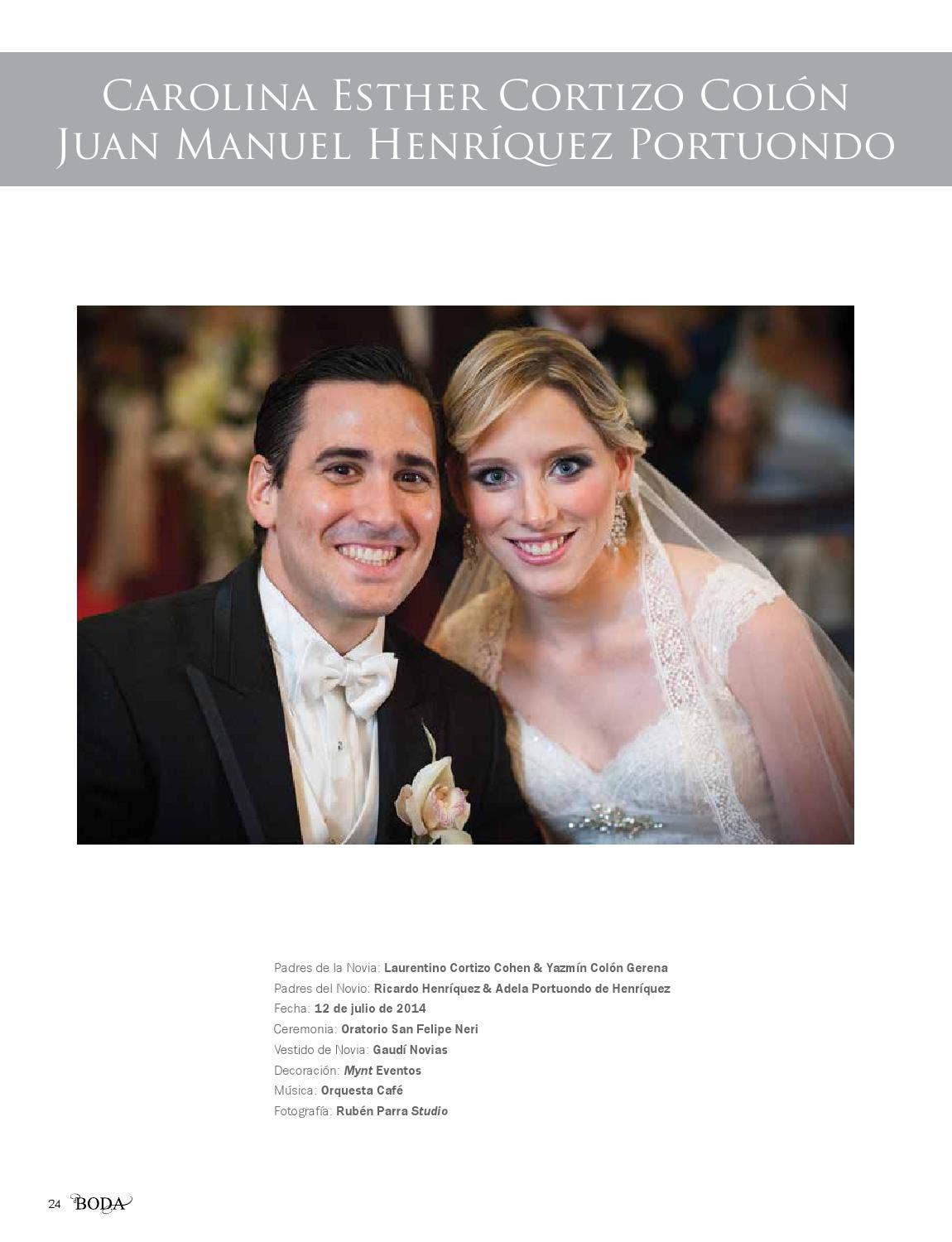 dBODA Novias Panama Volumen XXIV Sep-Nov 2014 by dBODA Novias - Issuu, image size:1150x1500