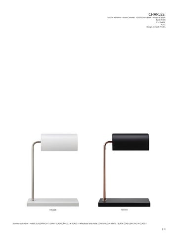 Markslöjd AB Lampgustaf 灯饰目录 2014 第 22 页