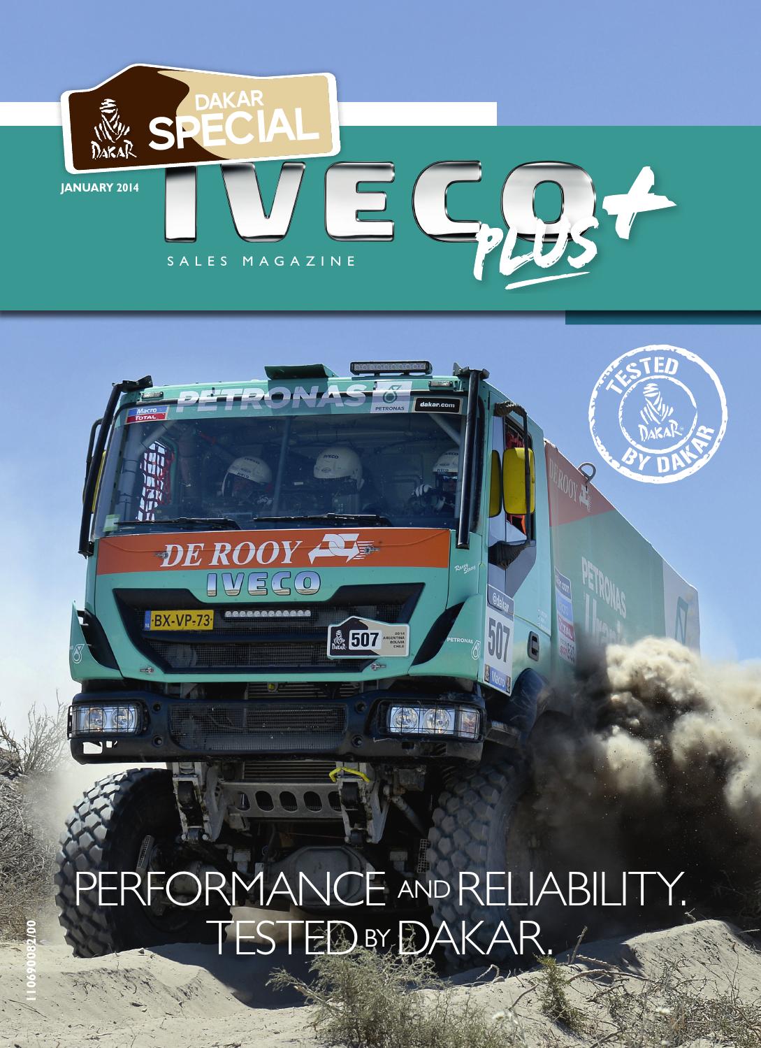 IvecoPlus n°1 January 2014 Dakar Special by Iveco - Issuu