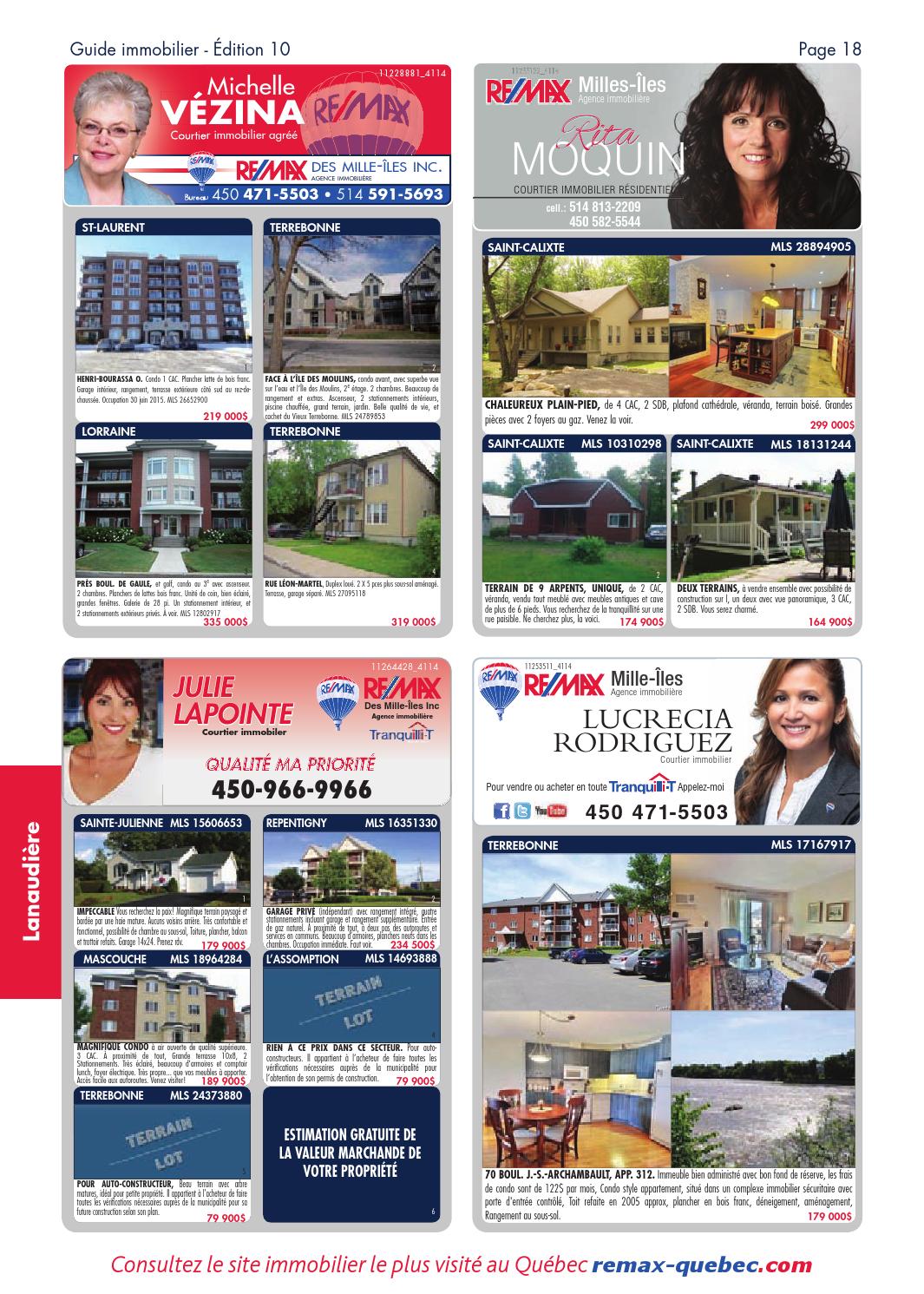 QUEBEC Remax Montreal 06 Oct., 2014 by NextHome Issuu