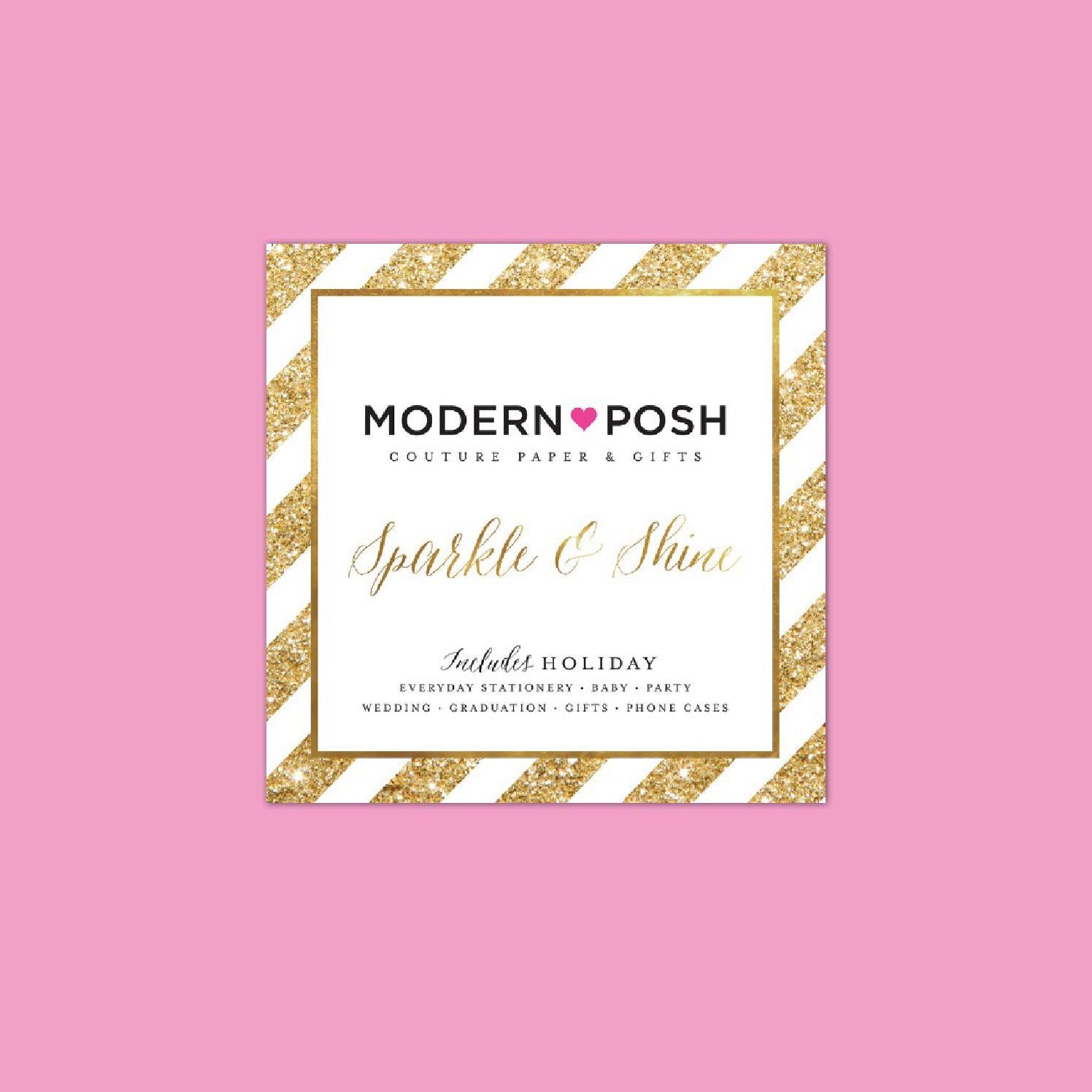 Modern Posh Sparkle & Shine by PrintsWell Issuu