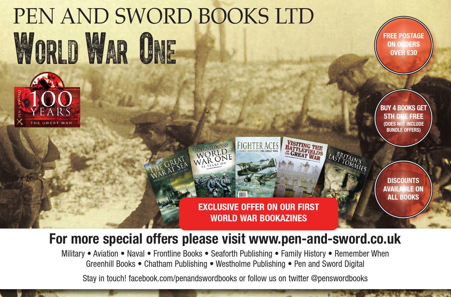 WW1 catalogue autumn by Pen and Sword Books Ltd - Issuu