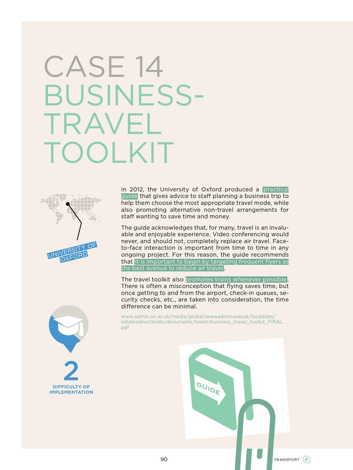 The Business Travel Toolkit The Business Travel Toolkit