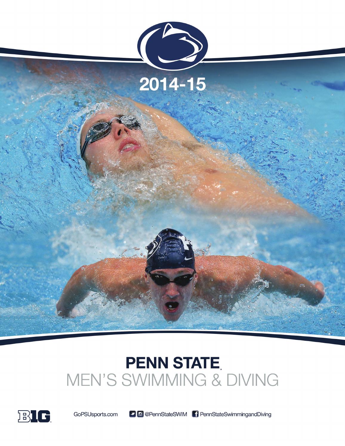 201415 Men's Swimming and Diving Yearbook by Penn State Athletics Issuu