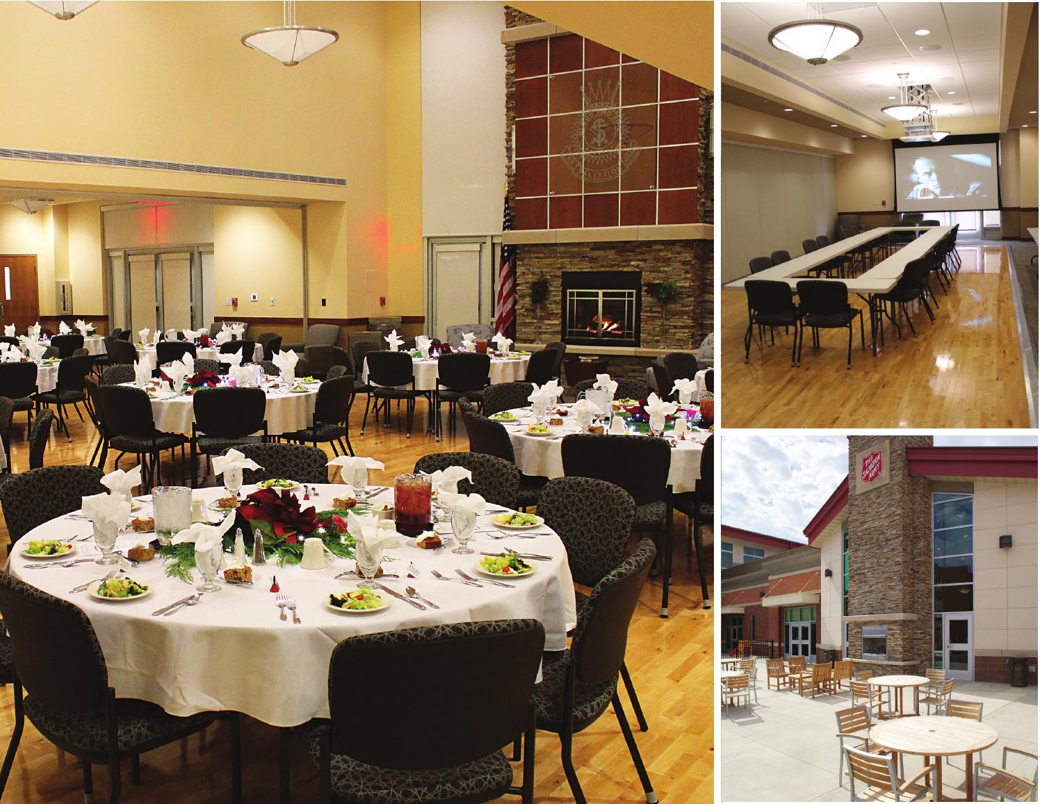 The Meadows Conference Rooms & Outdoor Patio by Kroc Center Quincy