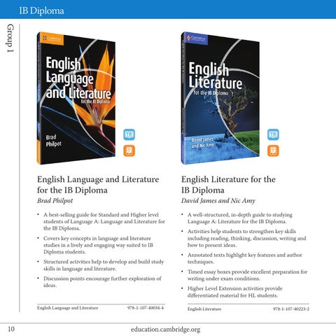 Cambridge University Press IB Diploma Resources 2015 Catalogue by ...