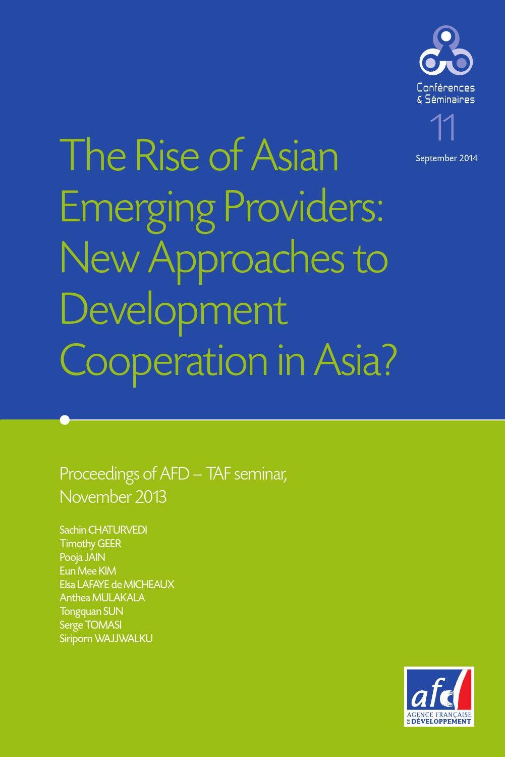 The Rise of Asian Emerging Providers: New Approaches to Development ...