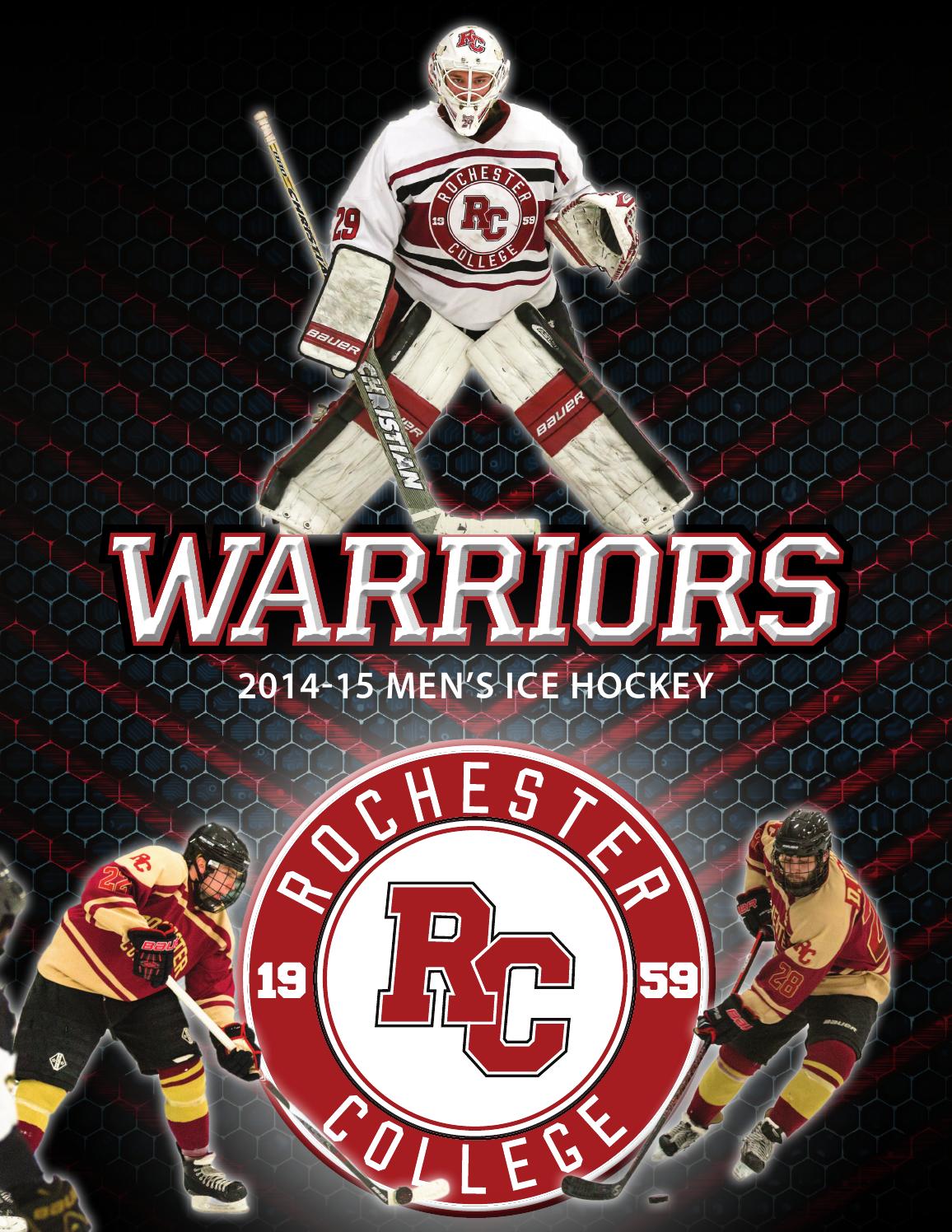 Rochester College Men's Hockey Media Guide 201415 by Rochester