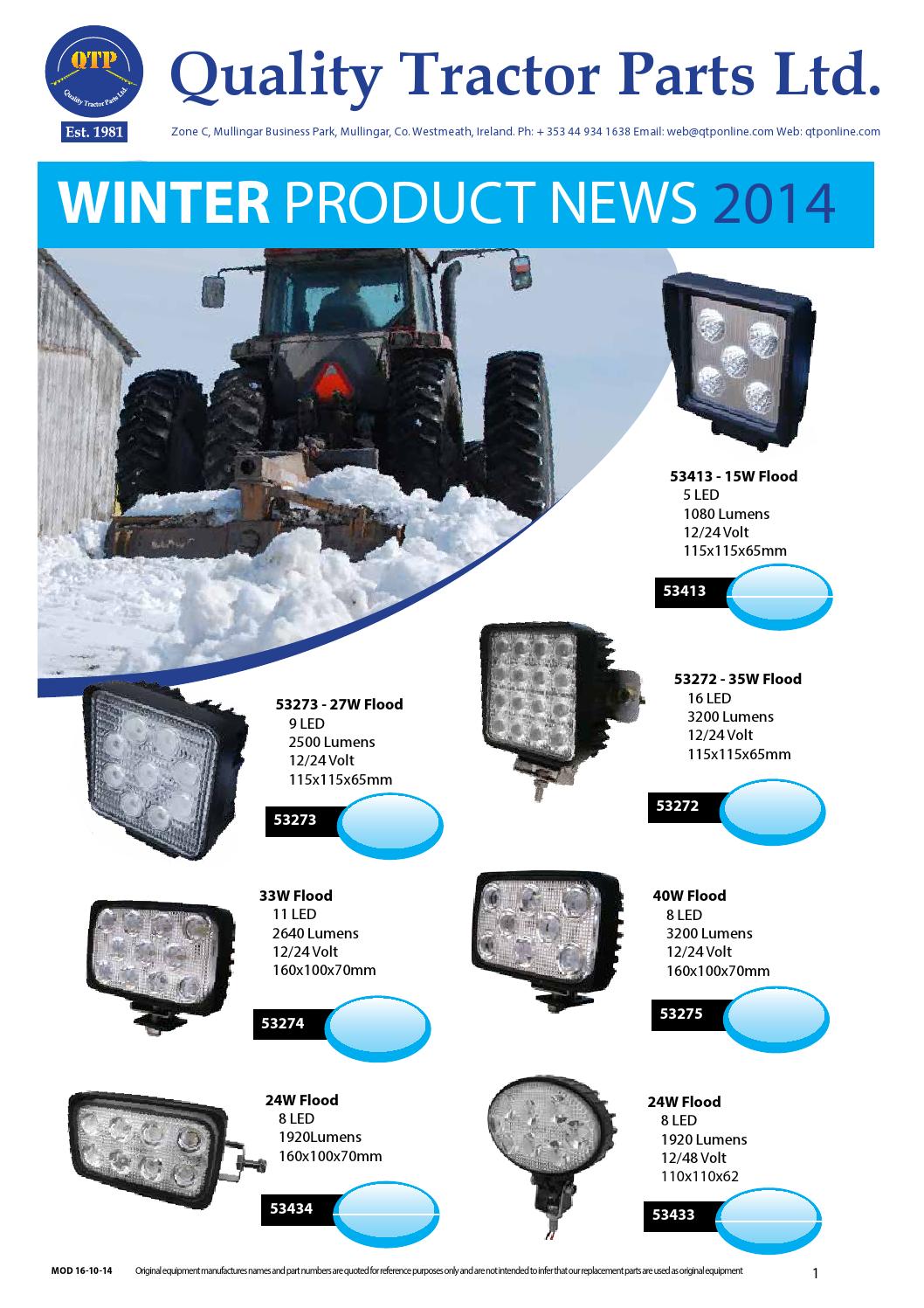 Winter news 14 by Quality Tractor Parts Issuu