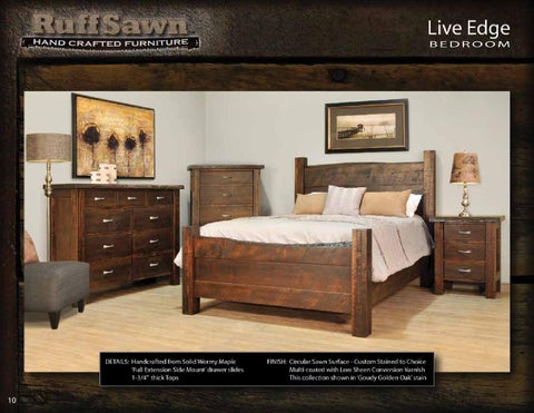 E & G Amish Furniture 2014 Ruff Sawn 卧室 家具目录 ( Schlabach Country Timbers ) / 第 11 页