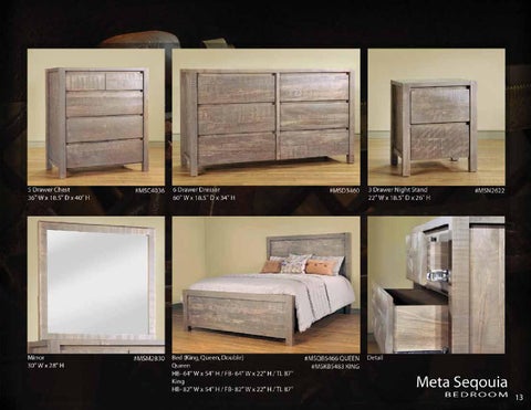 E & G Amish Furniture 2014 Ruff Sawn 卧室 家具目录 ( Schlabach Country Timbers ) / 第 14 页