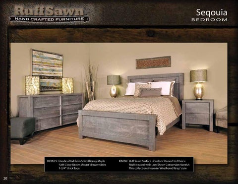 E & G Amish Furniture 2014 Ruff Sawn 卧室 家具目录 ( Schlabach Country Timbers ) / 第 21 页