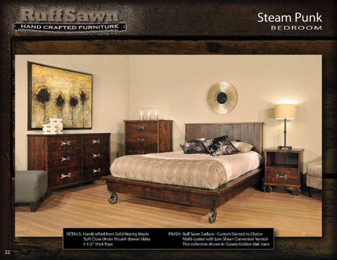 E & G Amish Furniture 2014 Ruff Sawn 卧室 家具目录 ( Schlabach Country Timbers ) / 第 23 页
