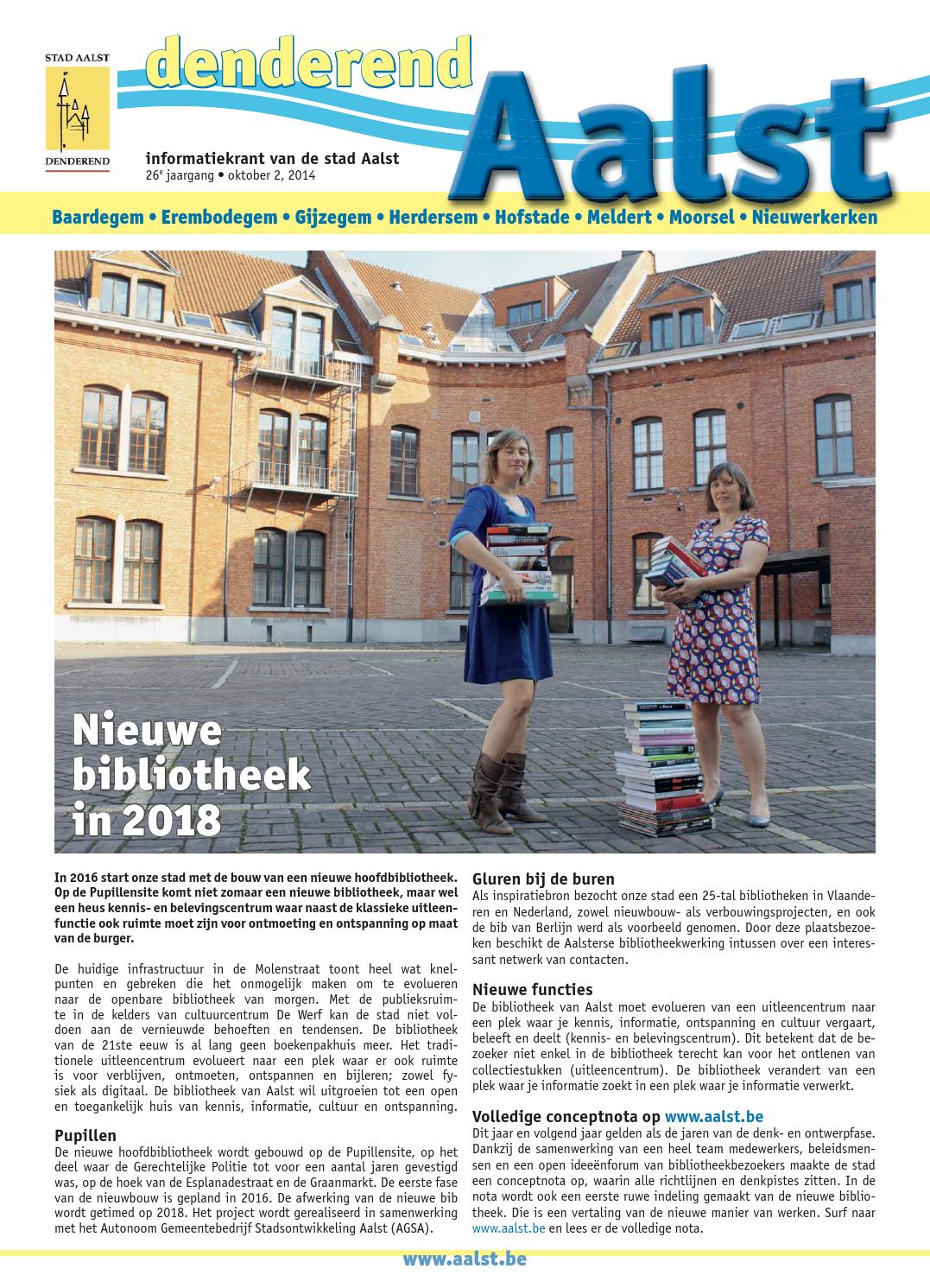 20141017 infokrant denderend aalst 17 oktober 2014 by Stad Aalst - Issuu