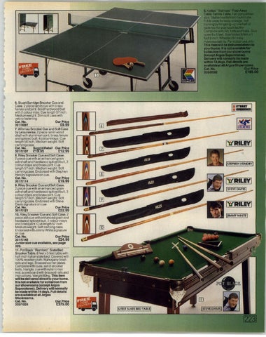 Argos snooker table online