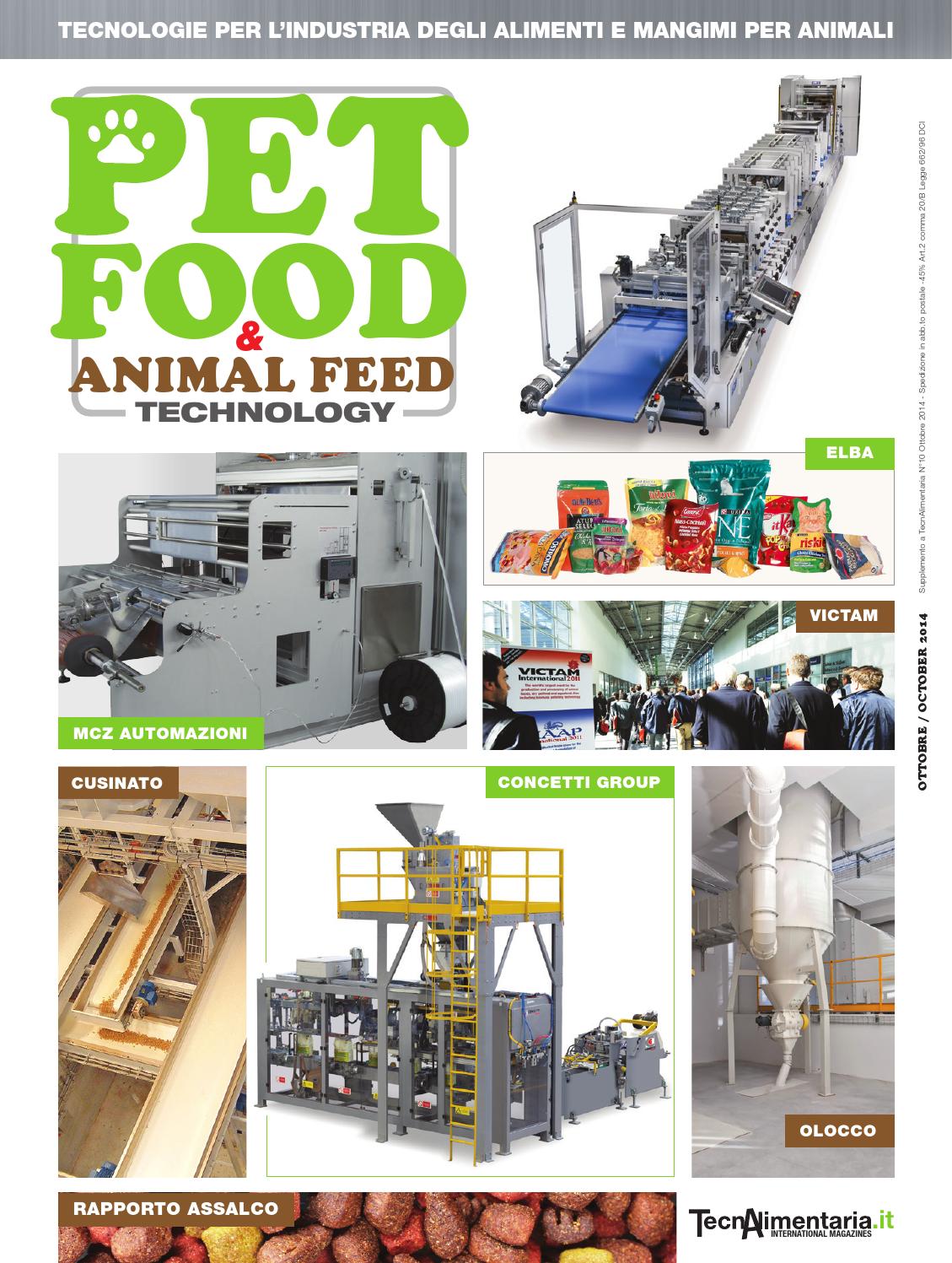 Tecnalimentaria pet food & animal feed technology ottobre october 2014 by TecnAlimentaria