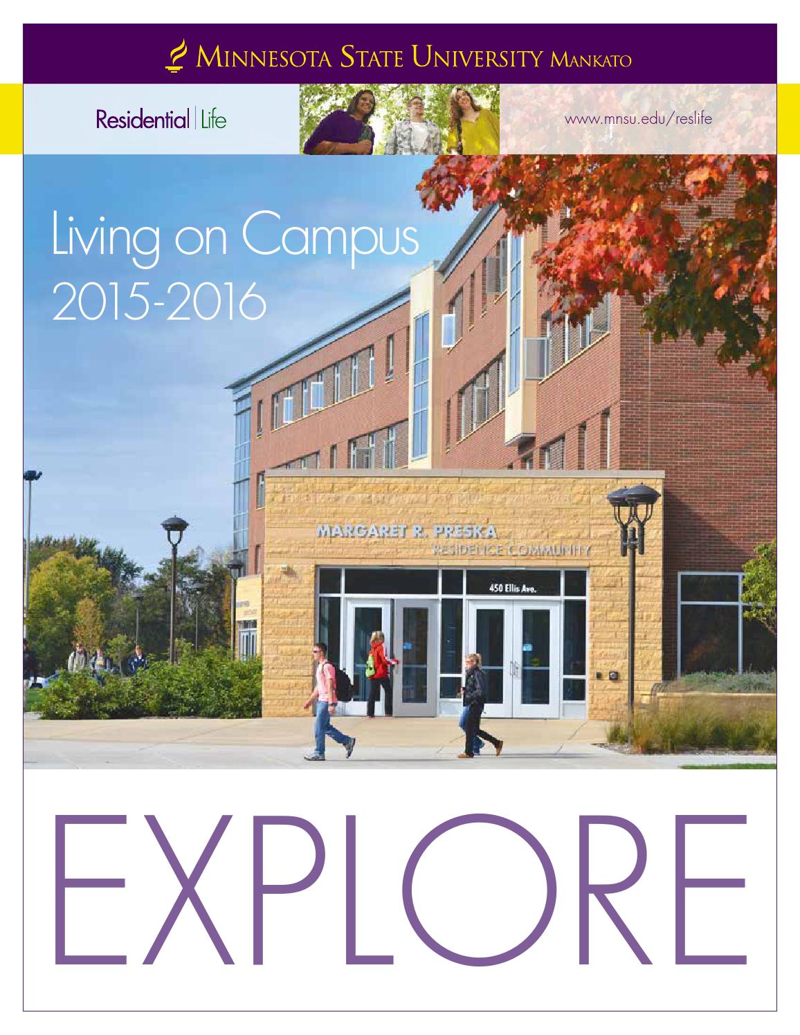 Explore Residential Life MSU 20152016 by Minnesota State University, Mankato Issuu