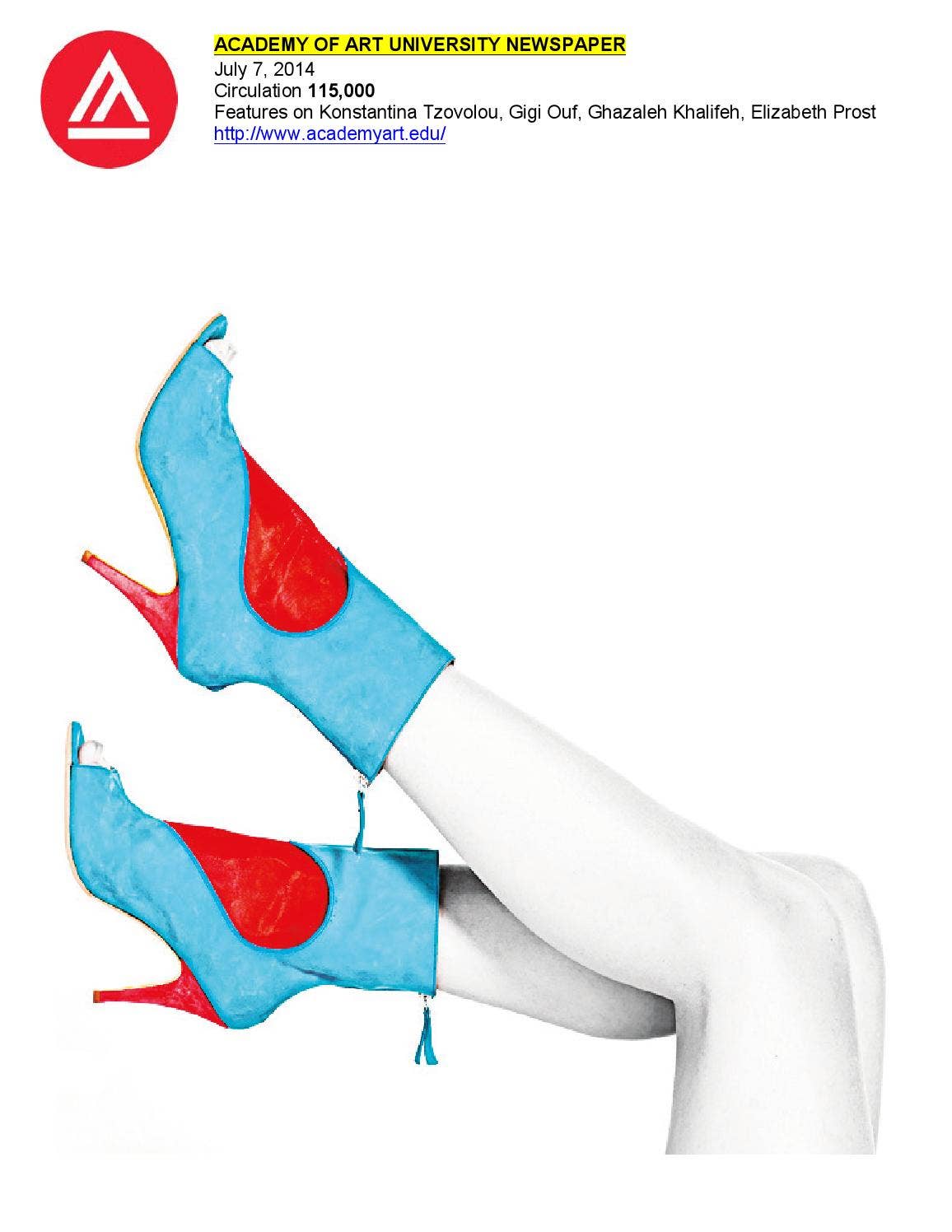 07 01 2014 Academy of Art University Newspaper V1 by Academy Of Art