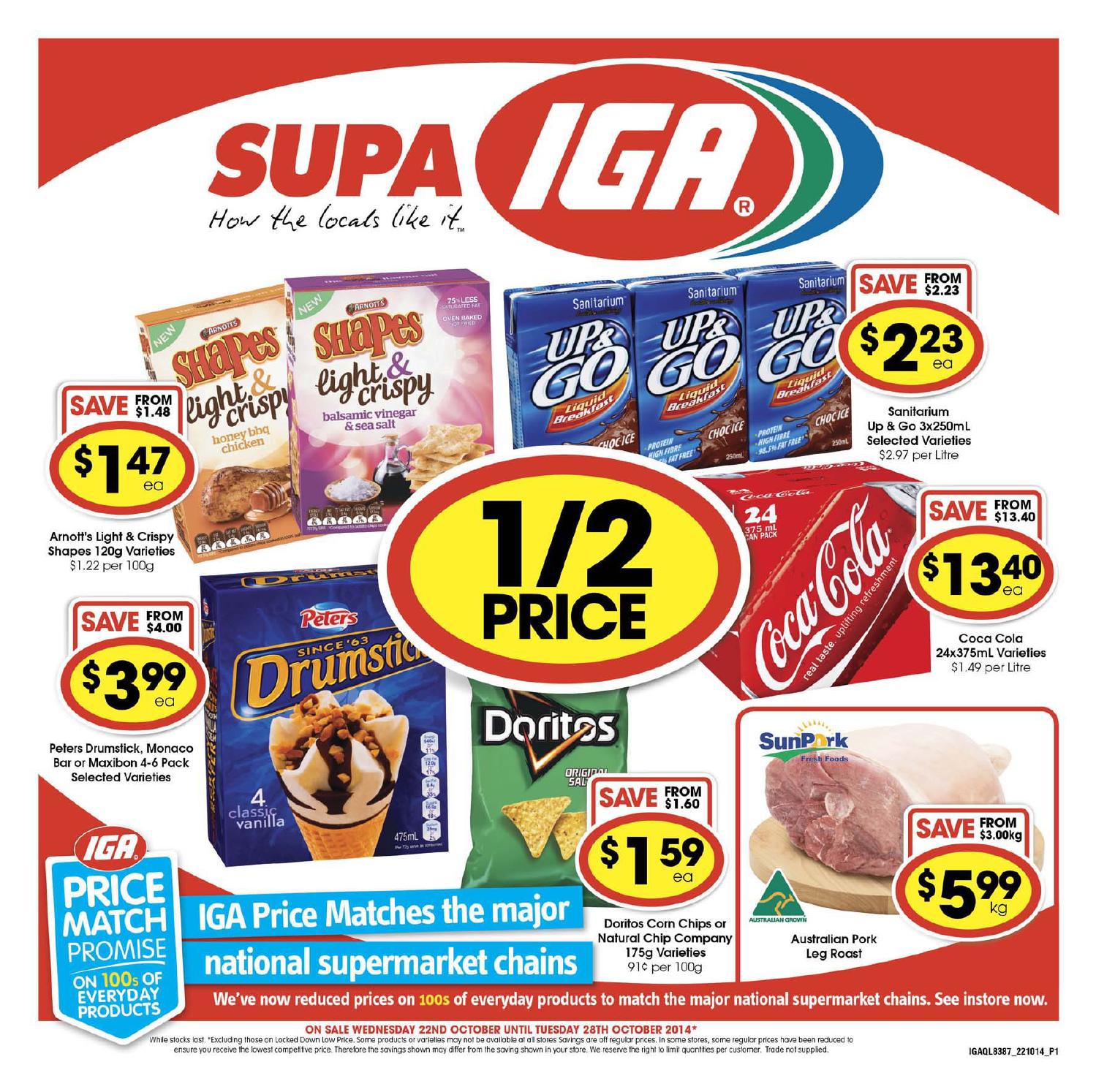 Supa IGA catalogue 2228 October 2014 by Echo Publications Issuu