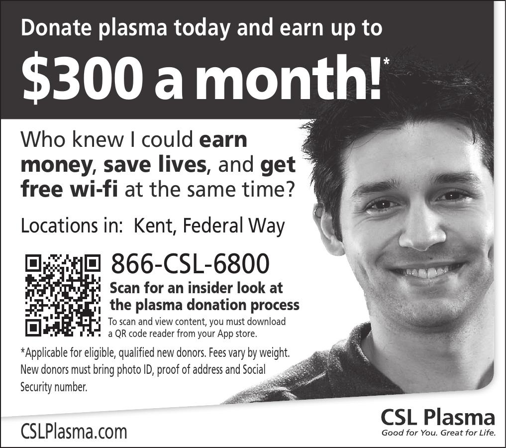 Retail Advertising CSL Plasma by Sound Publishing Issuu