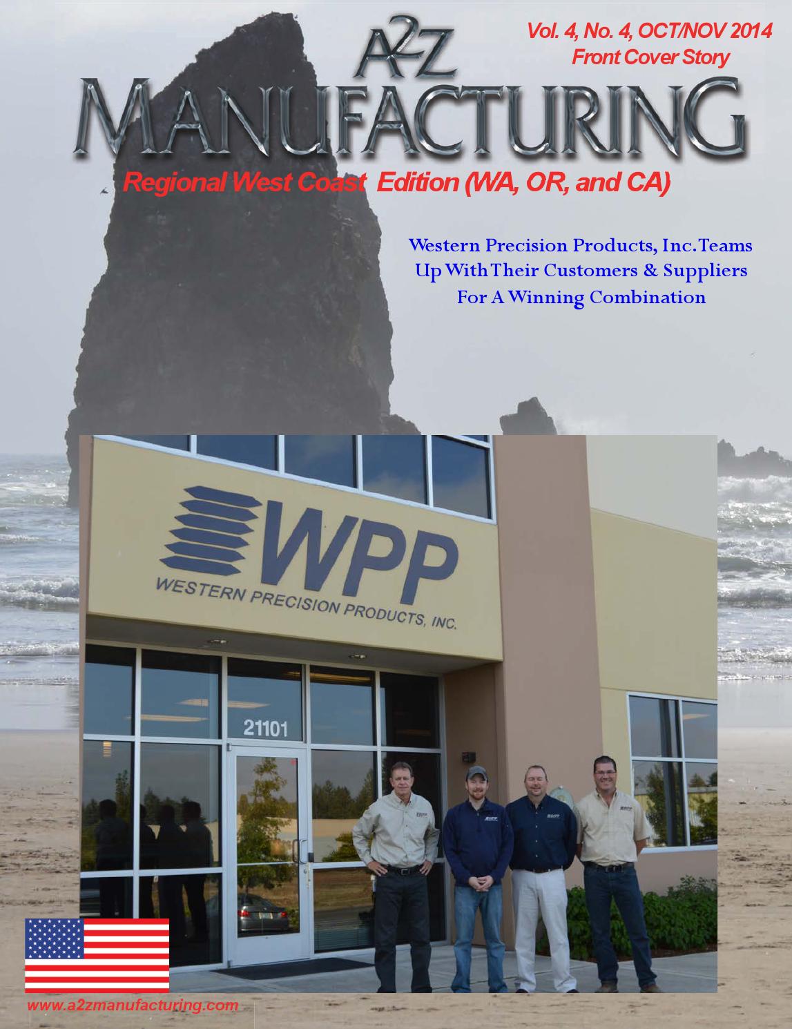 West Coast Oct Nov 2014 by A2Z Manufacturing Magazines - Issuu