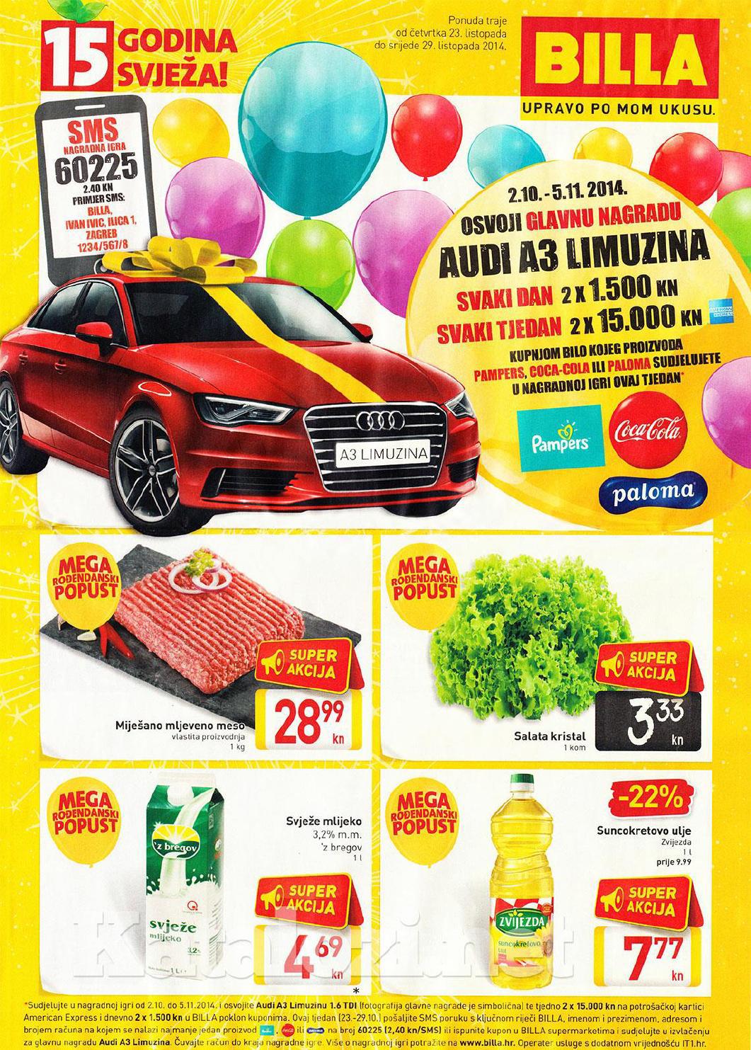 Billa katalog supermarket od 23 29 10 2014 by Catalog.hr Issuu