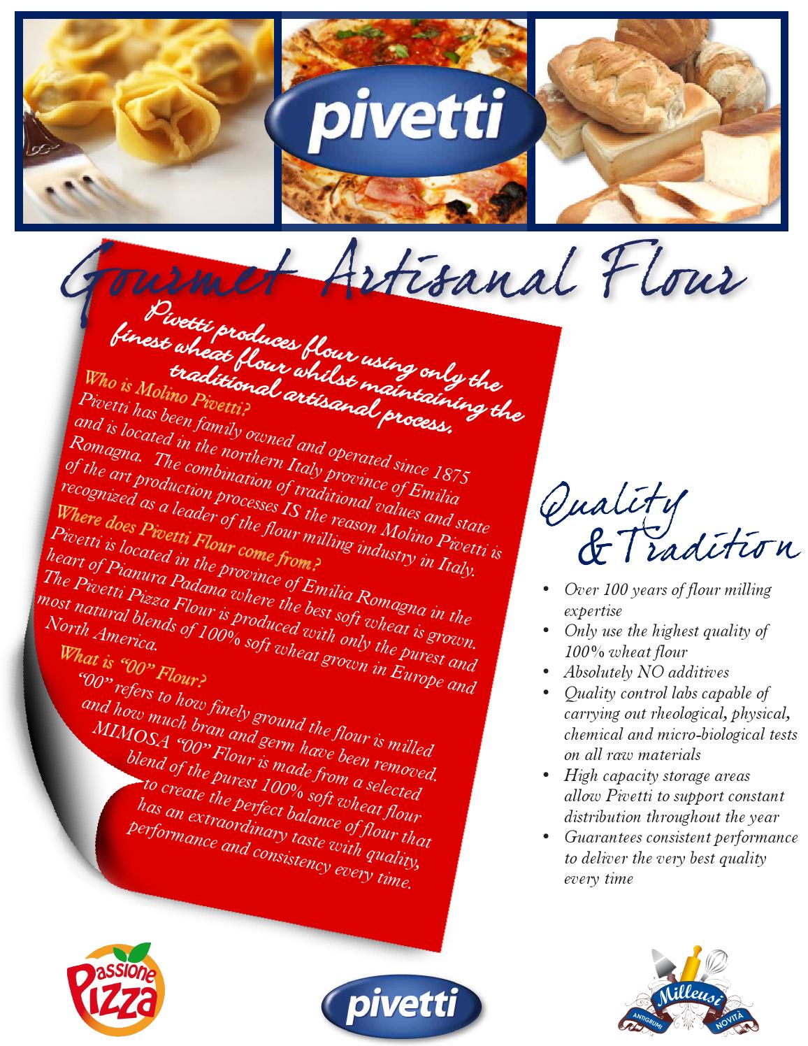 Pos pivetti flour catalog 2014 by Atalanta Corp. Issuu