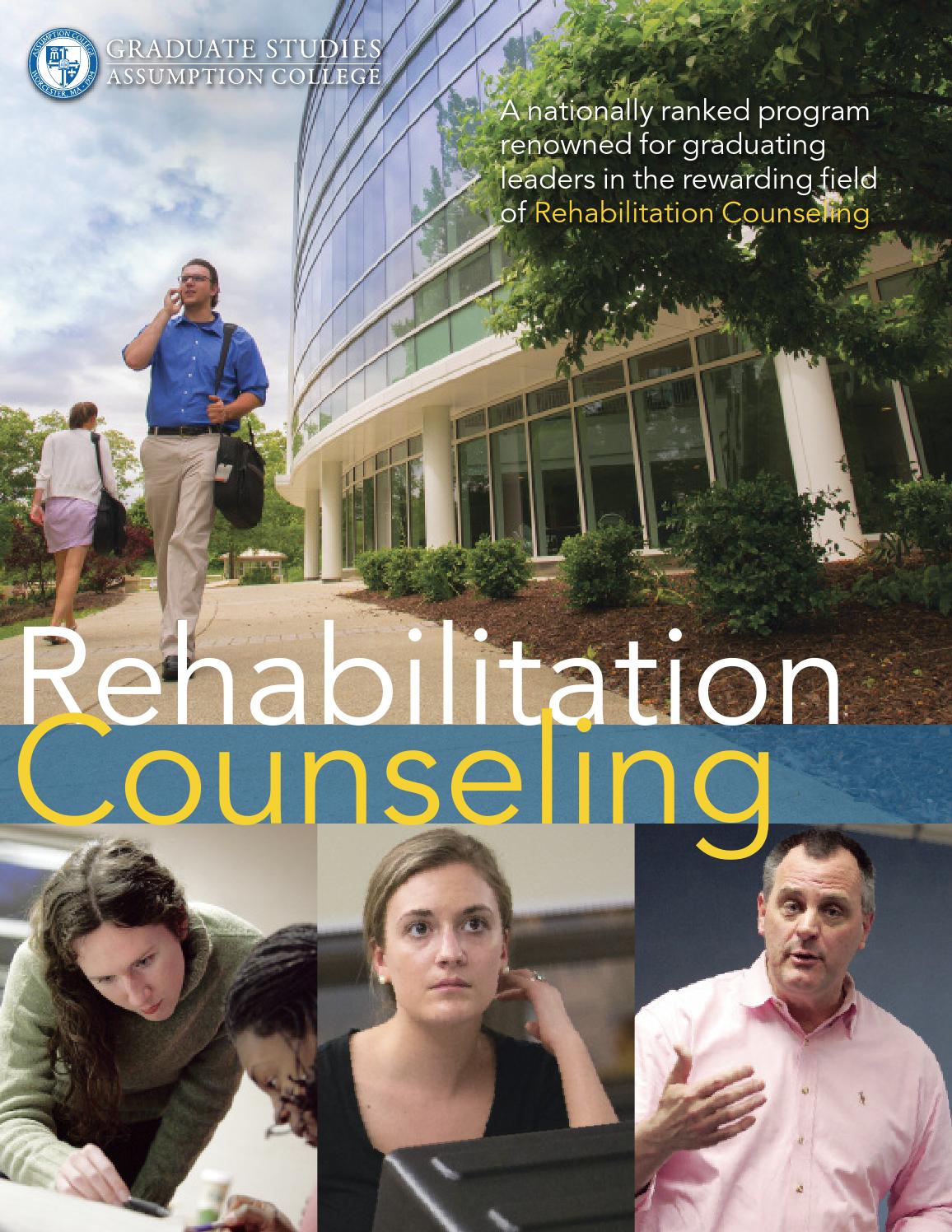 Rehabilitation Counseling Viewbook by Assumption University Issuu