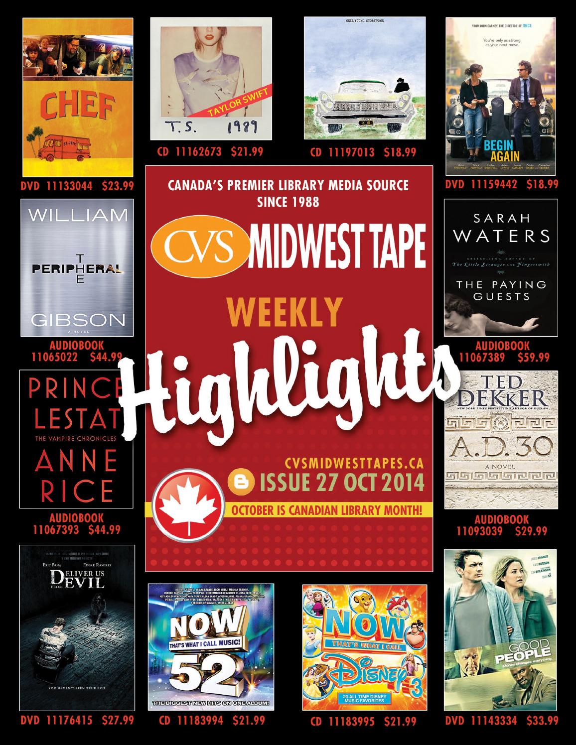 CVS Weekly 27 October 2014 by CVS Midwest Tape Issuu