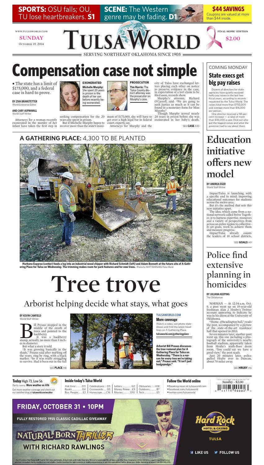 Tulsa World October 19 2014 by Tulsa World - Issuu