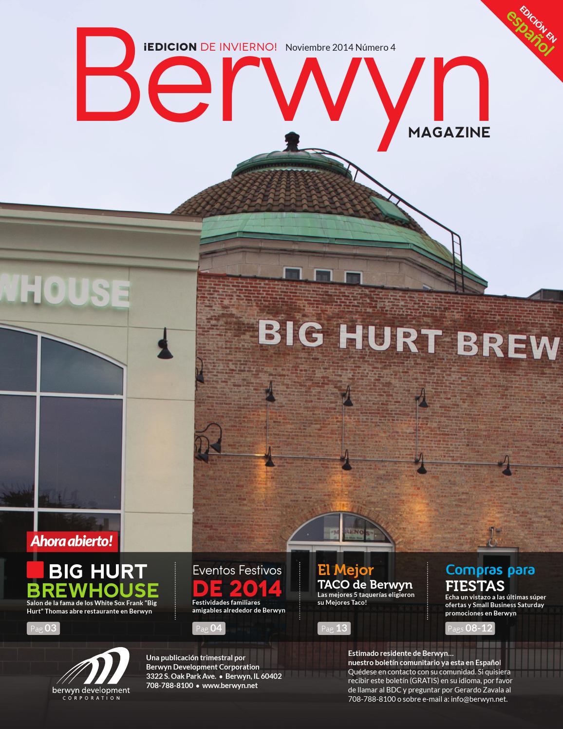 BDC Newsletter 2014 Issue 4 (Spanish) by Berwyn Development