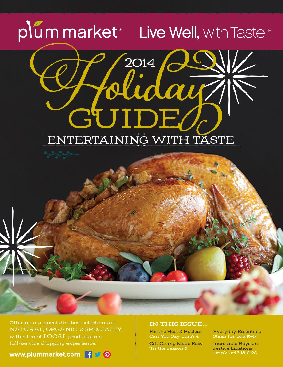 Plum Market Michigan 2014 Holiday Guide by Plum Market Issuu
