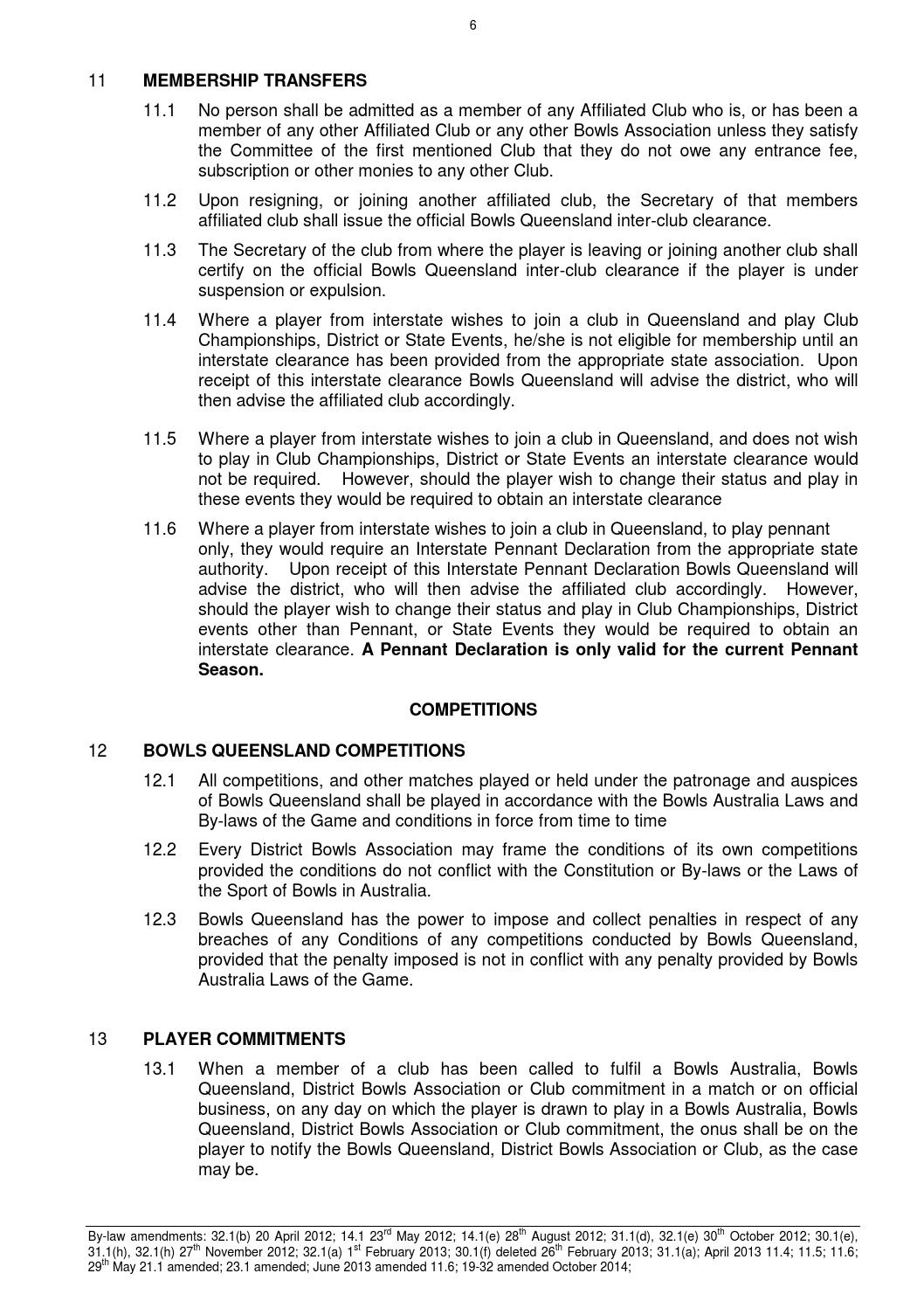 Bowls Qld ByLaws by Queensland Bowler Issuu
