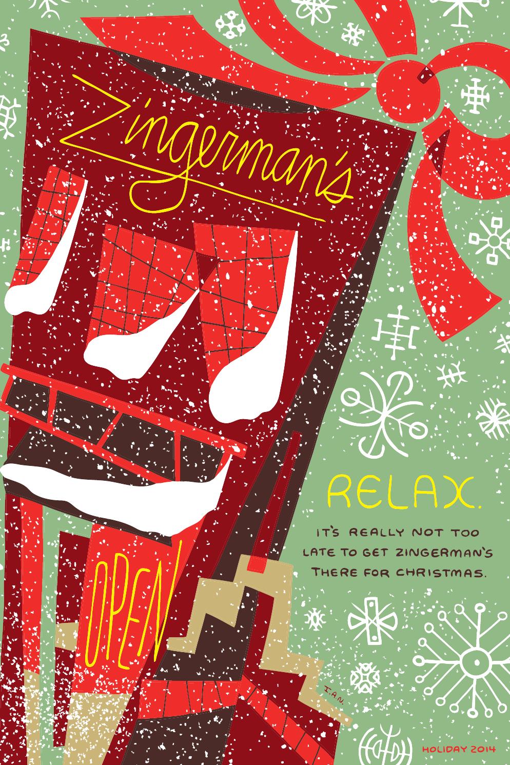 Zingerman's Mail Order "Really Not Too Late" Catalog 2014 by Zingerman
