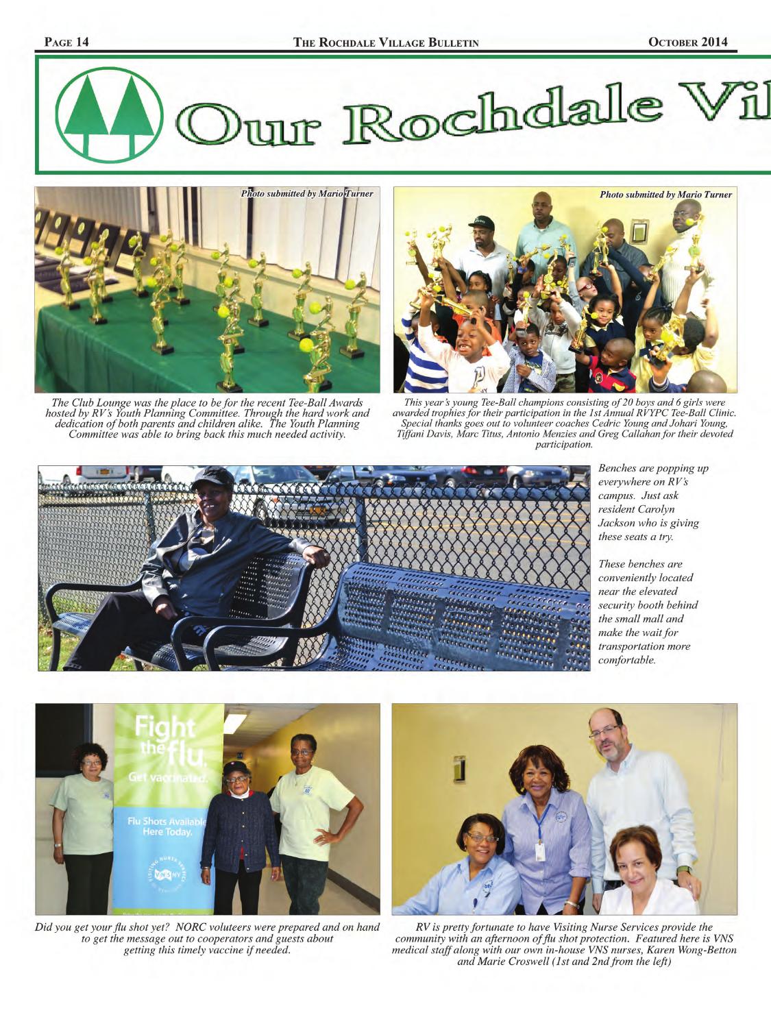 Rochdale Village Bulletin Newspaper October 2014 Edition by Rochdale