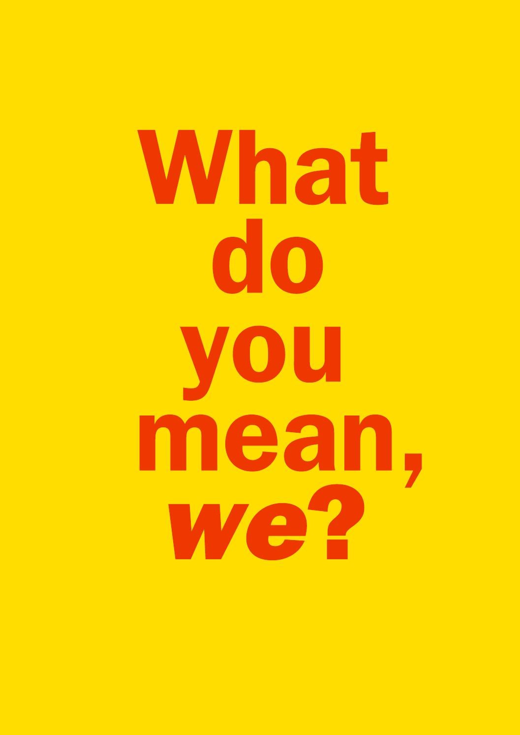 What do you mean we by Te Tuhi Issuu