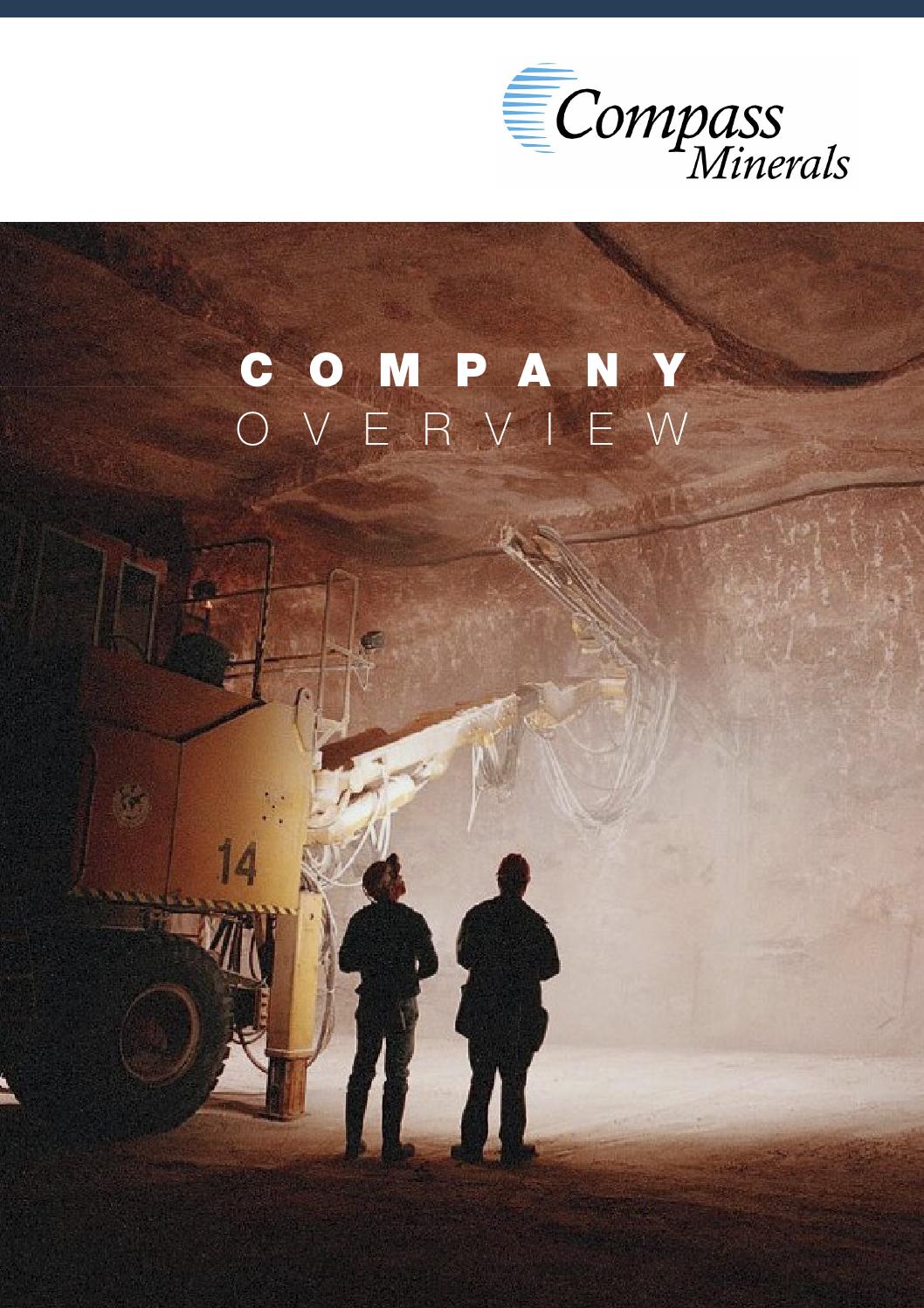 Compass Minerals Brochure November 2014 by Mining Global Issuu