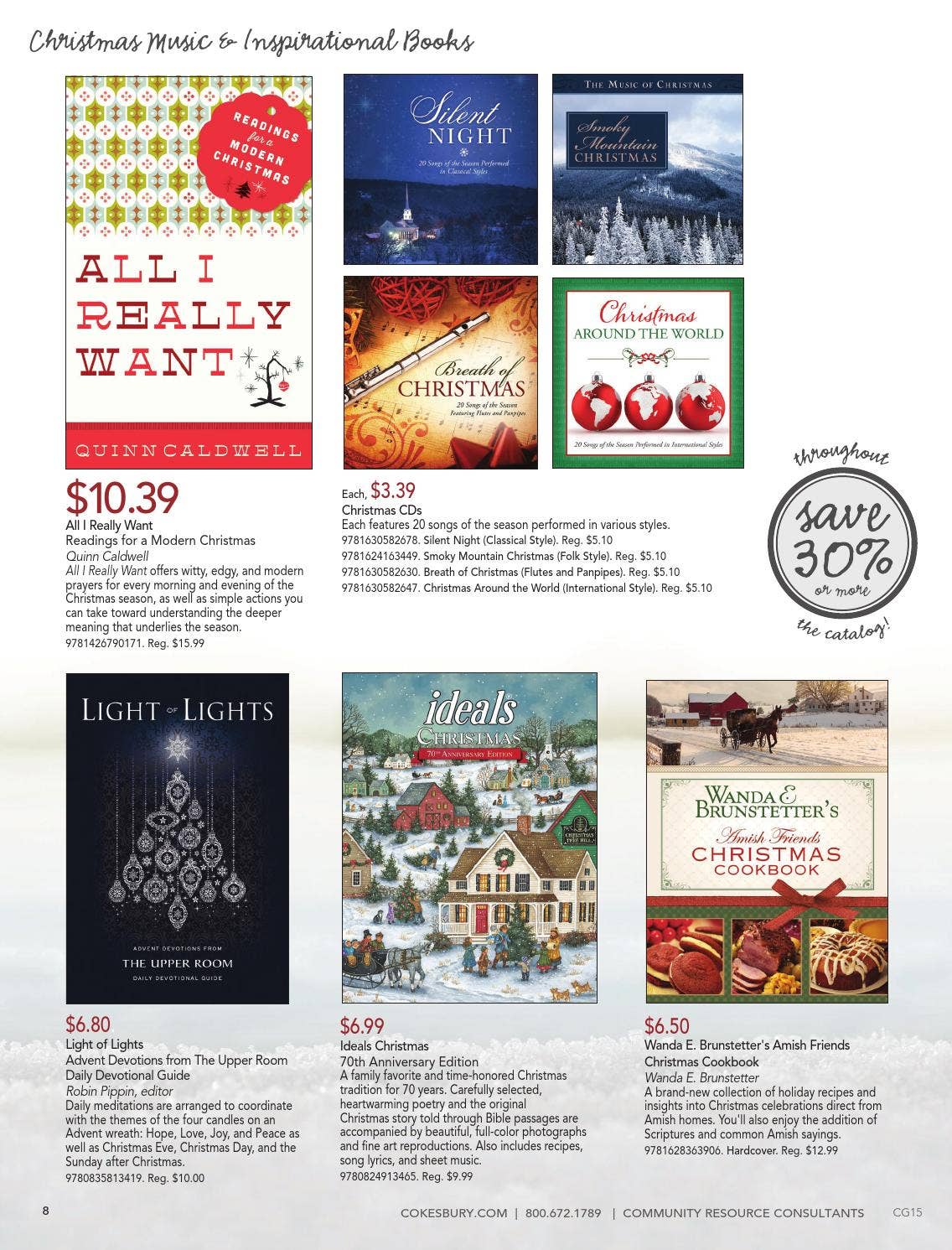 Cokesbury Christmas Catalog by United Methodist Publishing House