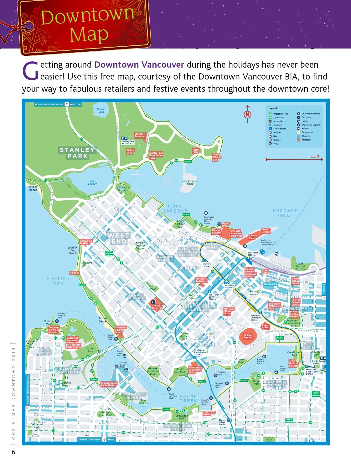 Christmas Downtown Vancouver 2014 by Business in Vancouver Media Group