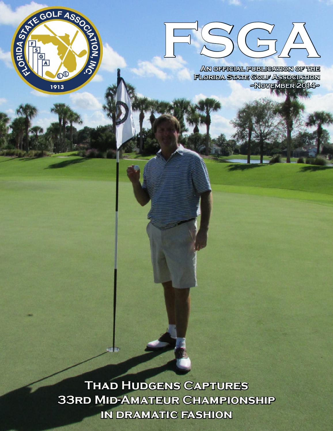 November newsletter 14 by Florida State Golf Association Issuu