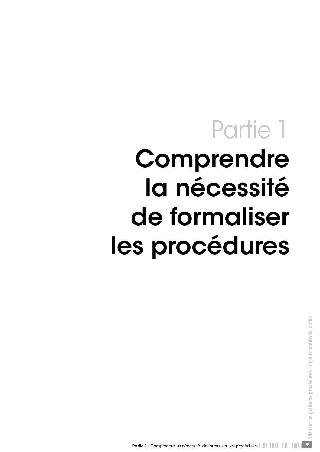 Realiser un guide des procedures enjeux methode outils by INFOPRO ...
